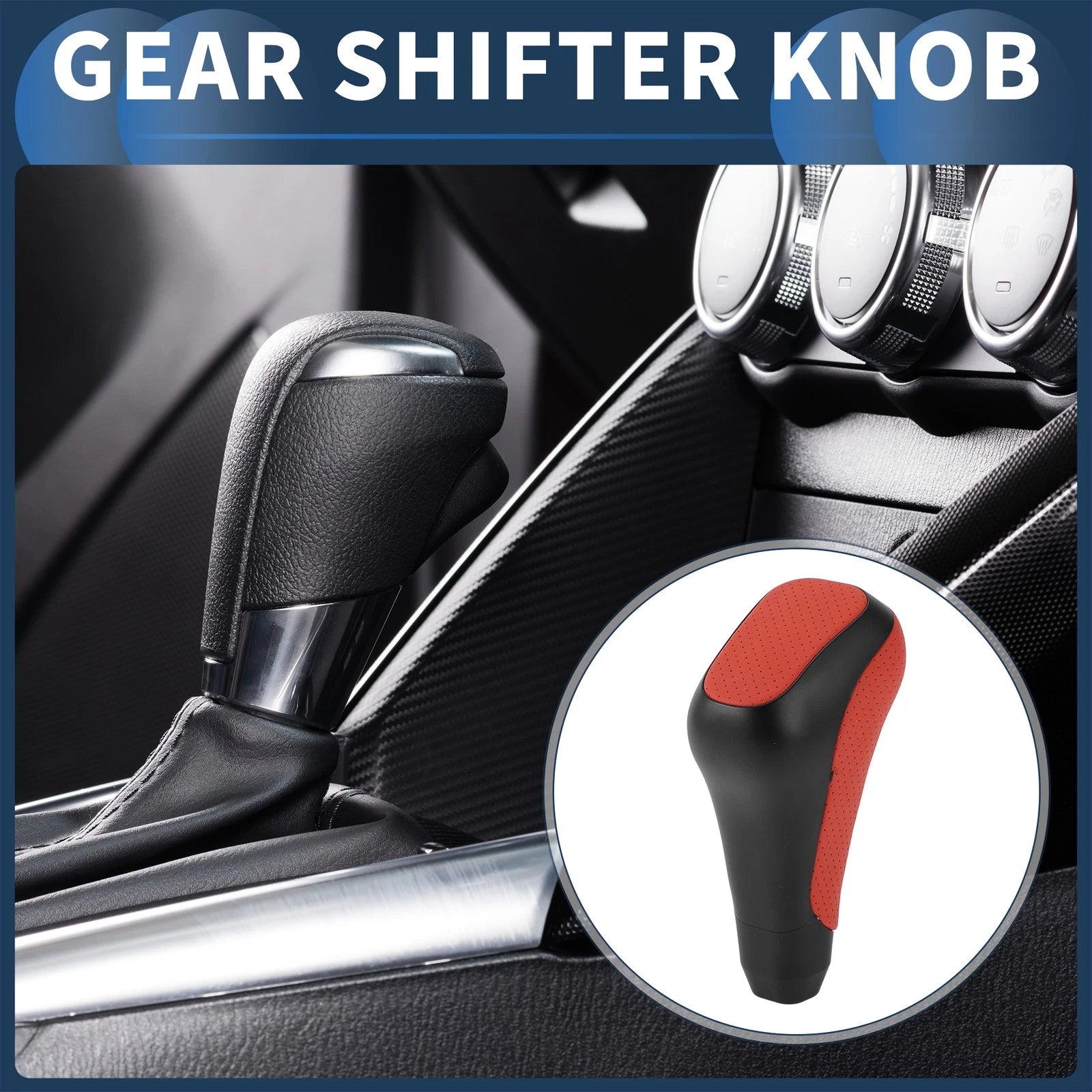 Gear Shift Knob Replacement for Toyota 4Runner (2012–2021) Faux Leather