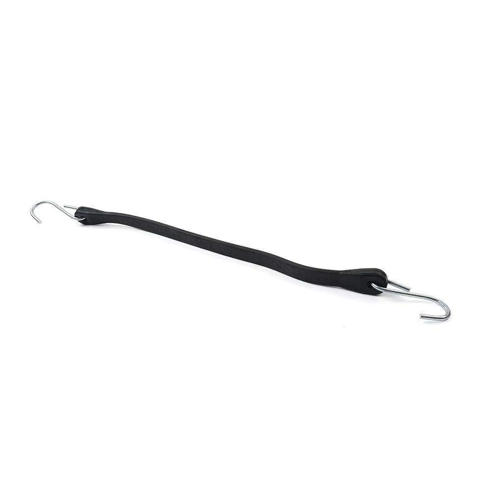 Set of 4 Heavy Duty Rubber Tarp Straps Tie Down Bungee Cords with Hooks