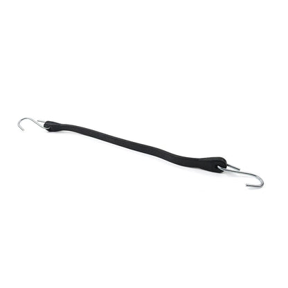 Set of 4 Heavy Duty Rubber Tarp Straps Tie Down Bungee Cords with Hooks