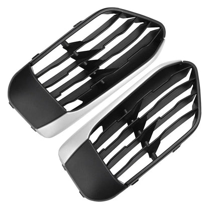 2Pcs Front Lower Bumper Grille for BMW X1 (2016–2019)