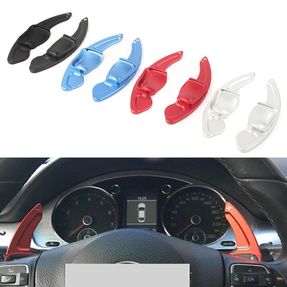 Steering Wheel Shift Paddle Trim for VW Golf Jetta R (2006–2013)