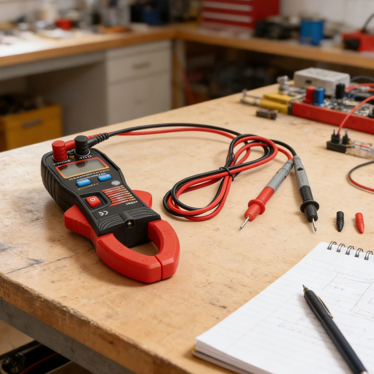 CM81 Multimeter for Single Wire Testing (High Sensitivity Clamp Jaws)