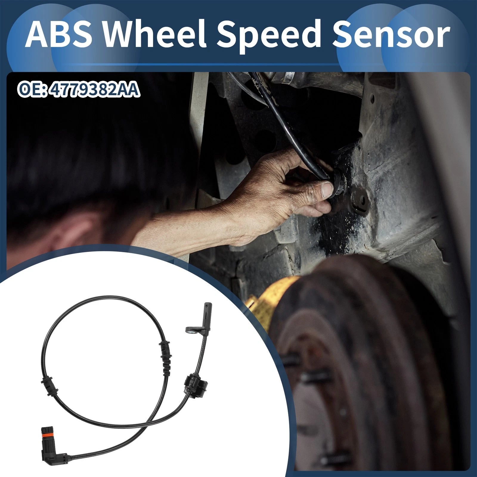 ABS Wheel Speed Sensor Replacement for Chrysler 300 (2006–2010)