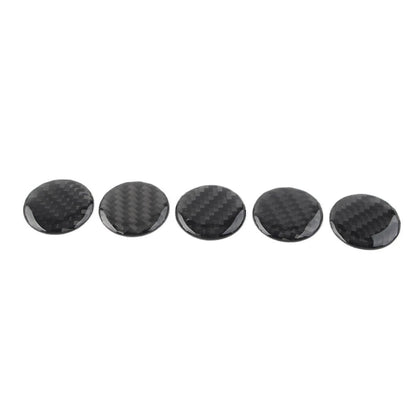 5 Pcs Door Handle Push Button Knobs Cover Trim for Jeep Wrangler JK (2007–2017)