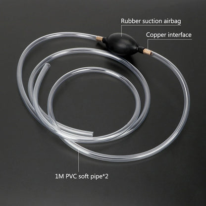 Hand Siphon Pump for Fuel Transfer and Liquid Oil