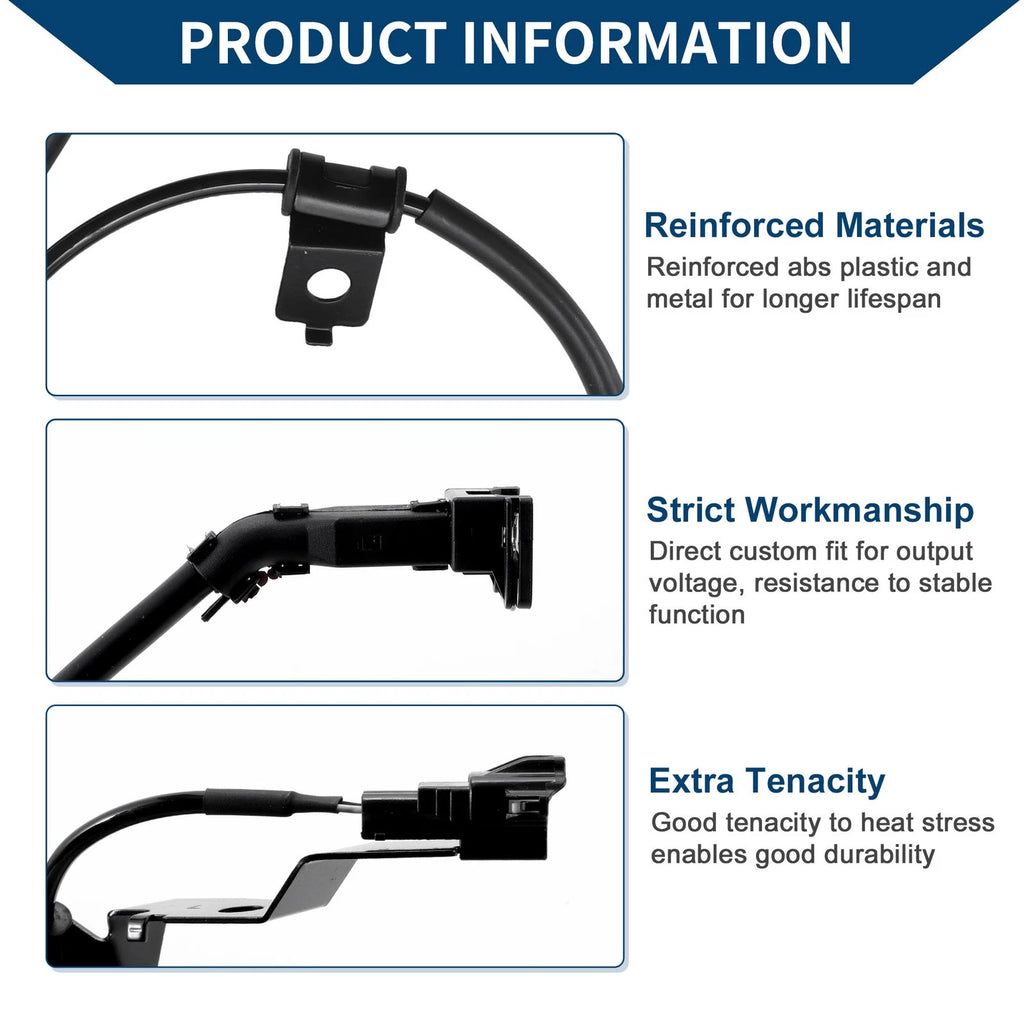 ABS Wheel Speed Sensor Replacement for Hyundai Santa Fe (2013–2016)
