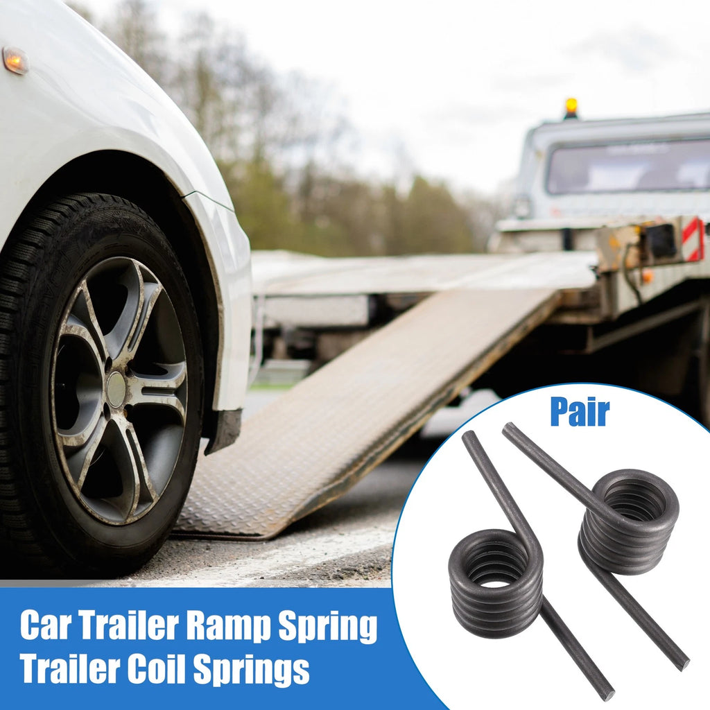 Trailer Ramp Coil Springs Left Right Pair Replacement for Car Trailer (2000–2024)