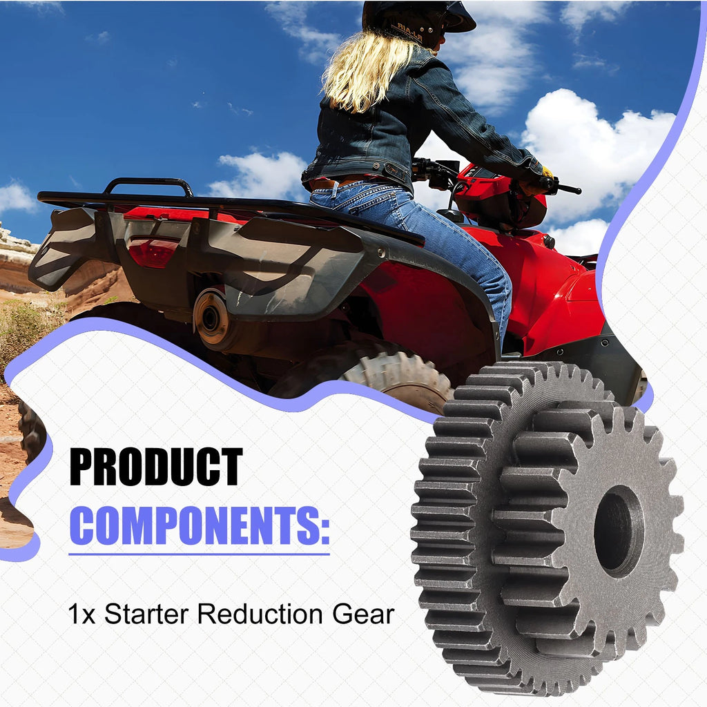 Starter Reduction Gear for Honda Foreman 450 TRX450 (1998–2004)