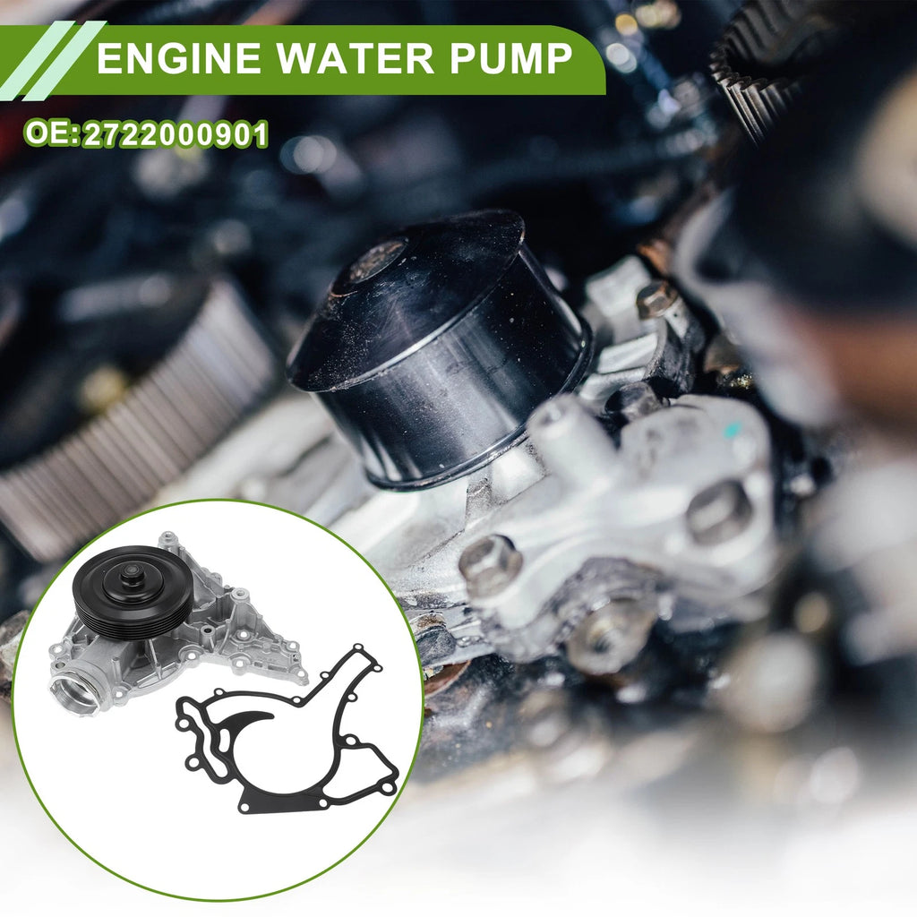 Engine Water Pump Replacement for Mercedes-Benz C-Class (2005–2014)