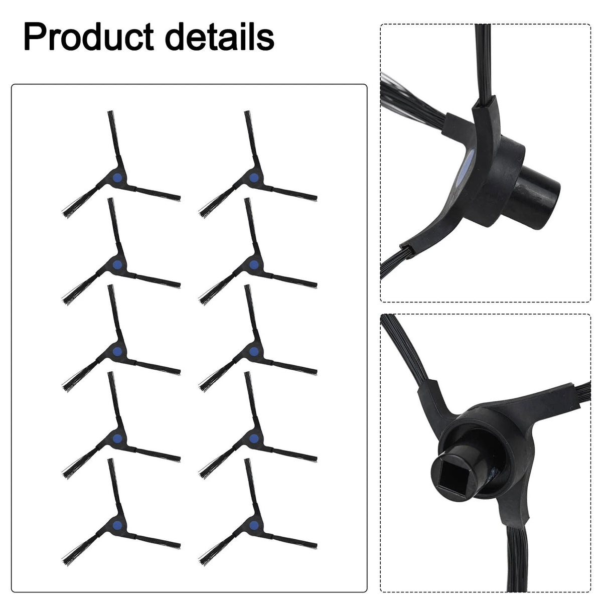 Side Brush Parts for ECOVACS DEEBOT X2 & Omni X2 Pro Cleaners