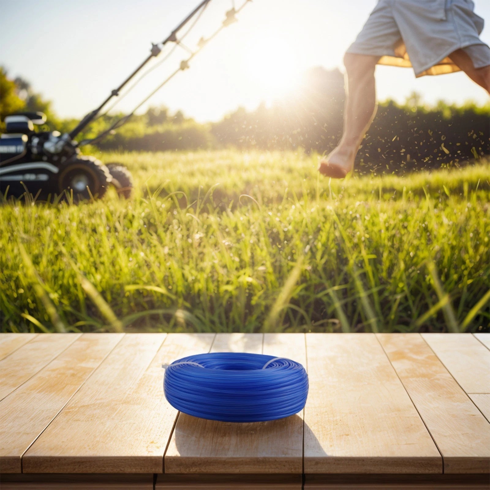 Blue Nylon Mowing Line for Lawn Mowers (Universal)