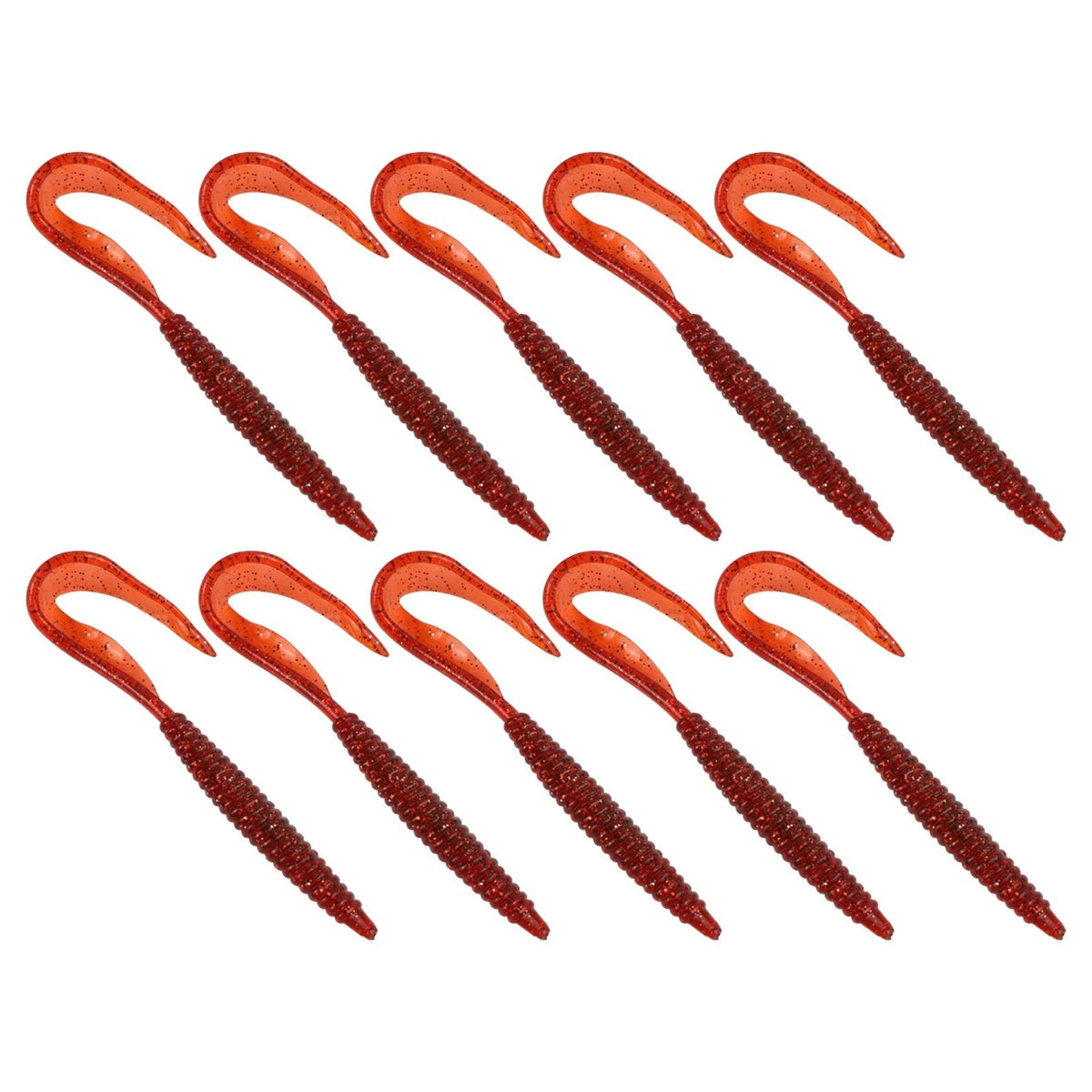 Earthworm Simulation Red Worm Lure for Fishing (Attractive Fish Design)