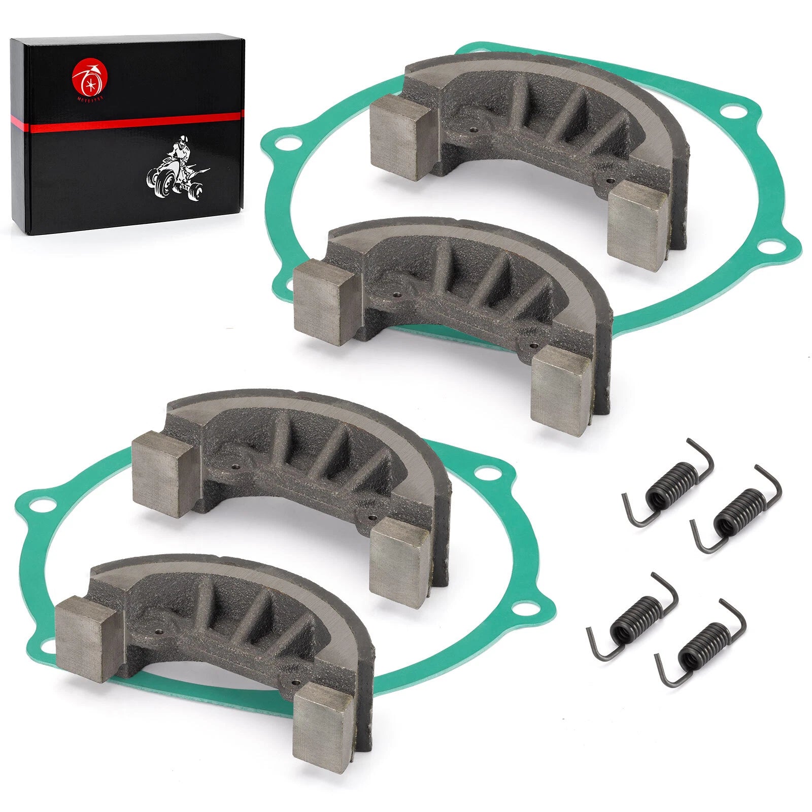 Set of 4 Brake Shoes for John Deere 750