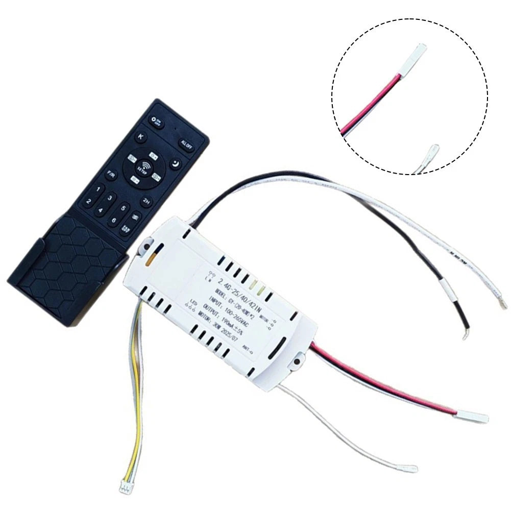 Invisible Fan Light Remote with Receiver and DC Inverter Controller