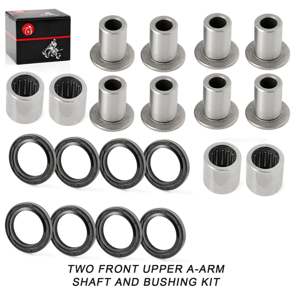 2X Front Upper A Arm Bushing Bearing Seal for Suzuki Quadsport Z400 (2003–2014)