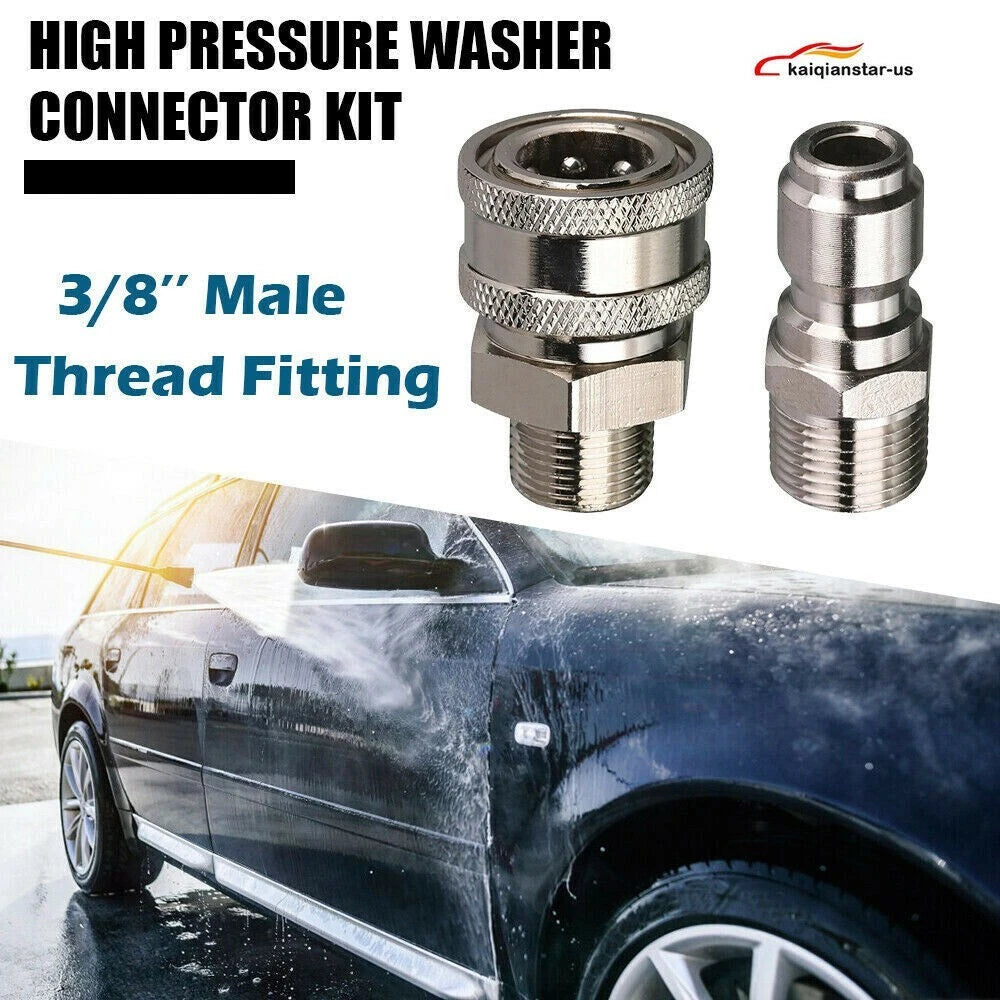 Adapter Kit for Pressure Washer Male Quick Connector
