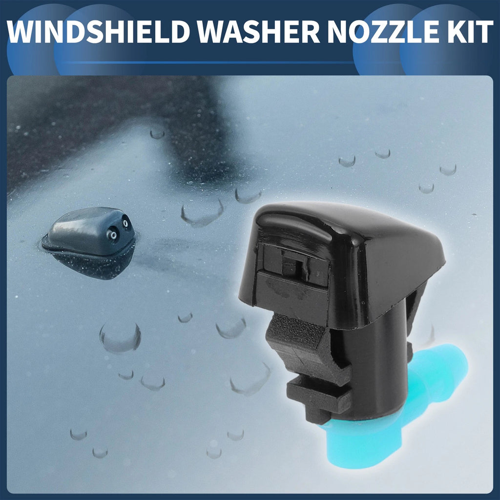 Set Front Windshield Washer Nozzles Replacement for Chevrolet Traverse (2009–2017)