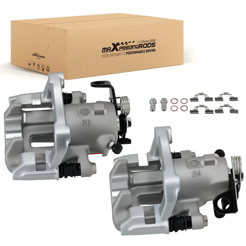 Rear Brake Caliper Assembly Set for Volkswagen Jetta (2000–2005, 2008–2009)