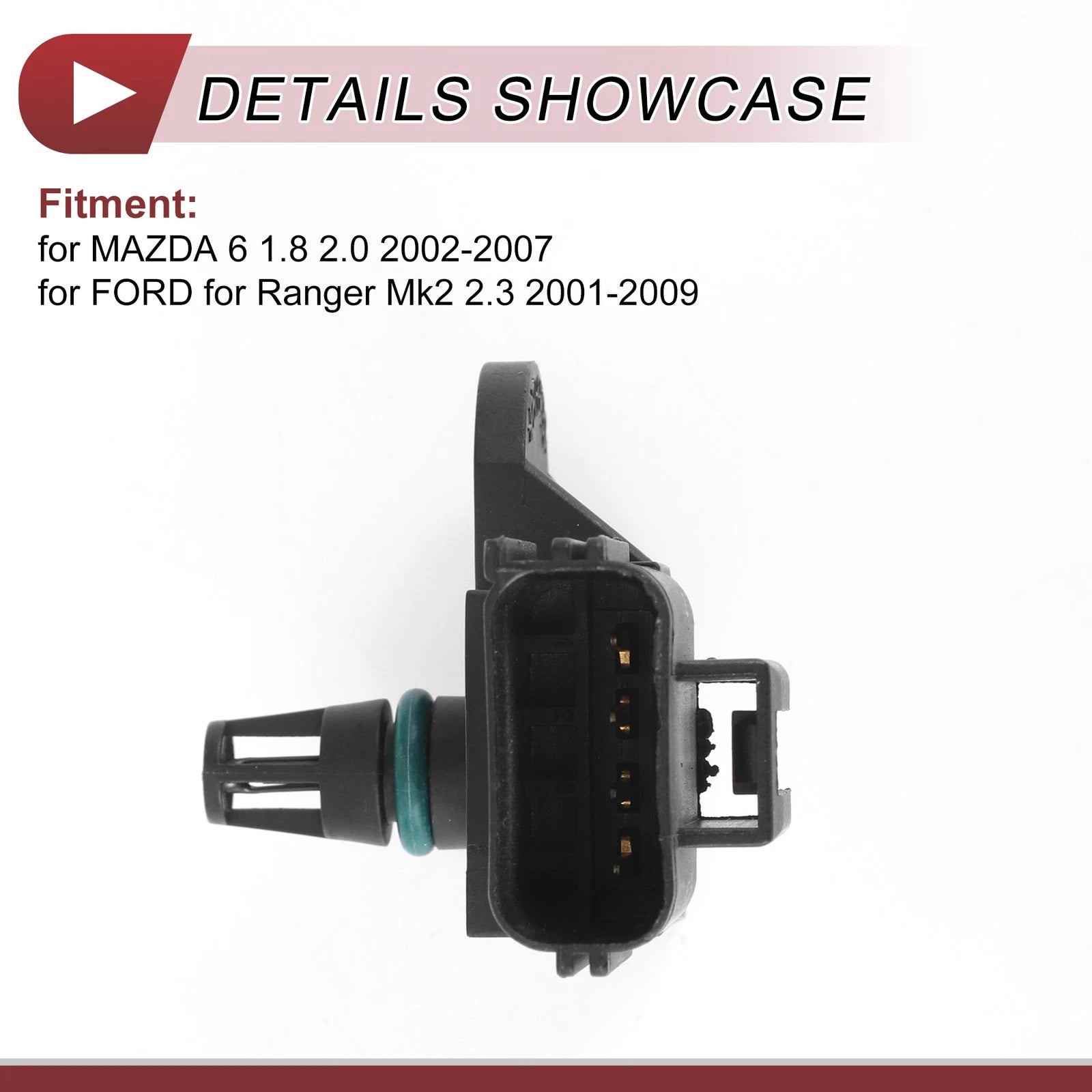 MAP Sensor No.0261230181 for Mazda 6 1.8 2.0 (2002–2007)