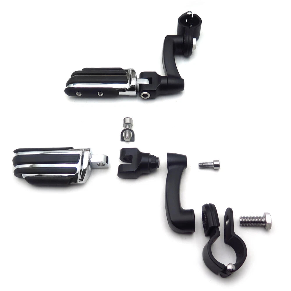 1 1/4" Engine Guard Mounts Clamps for Harley