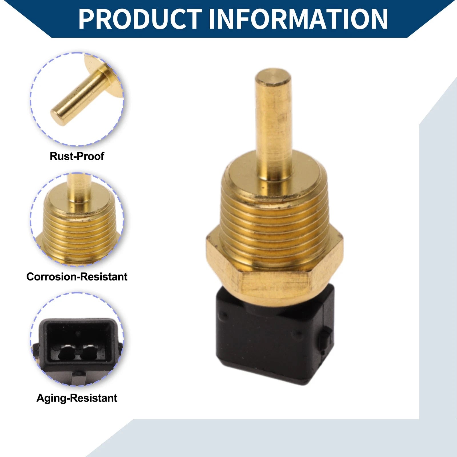 Engine Coolant Temperature Sensor MB149338 for Mitsubishi Pajero Sport (2013–2017)