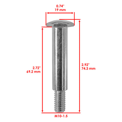 Deck Wheel Bolt Replacement for Ferris 300S 400S Lawn Mower (2005–2015)