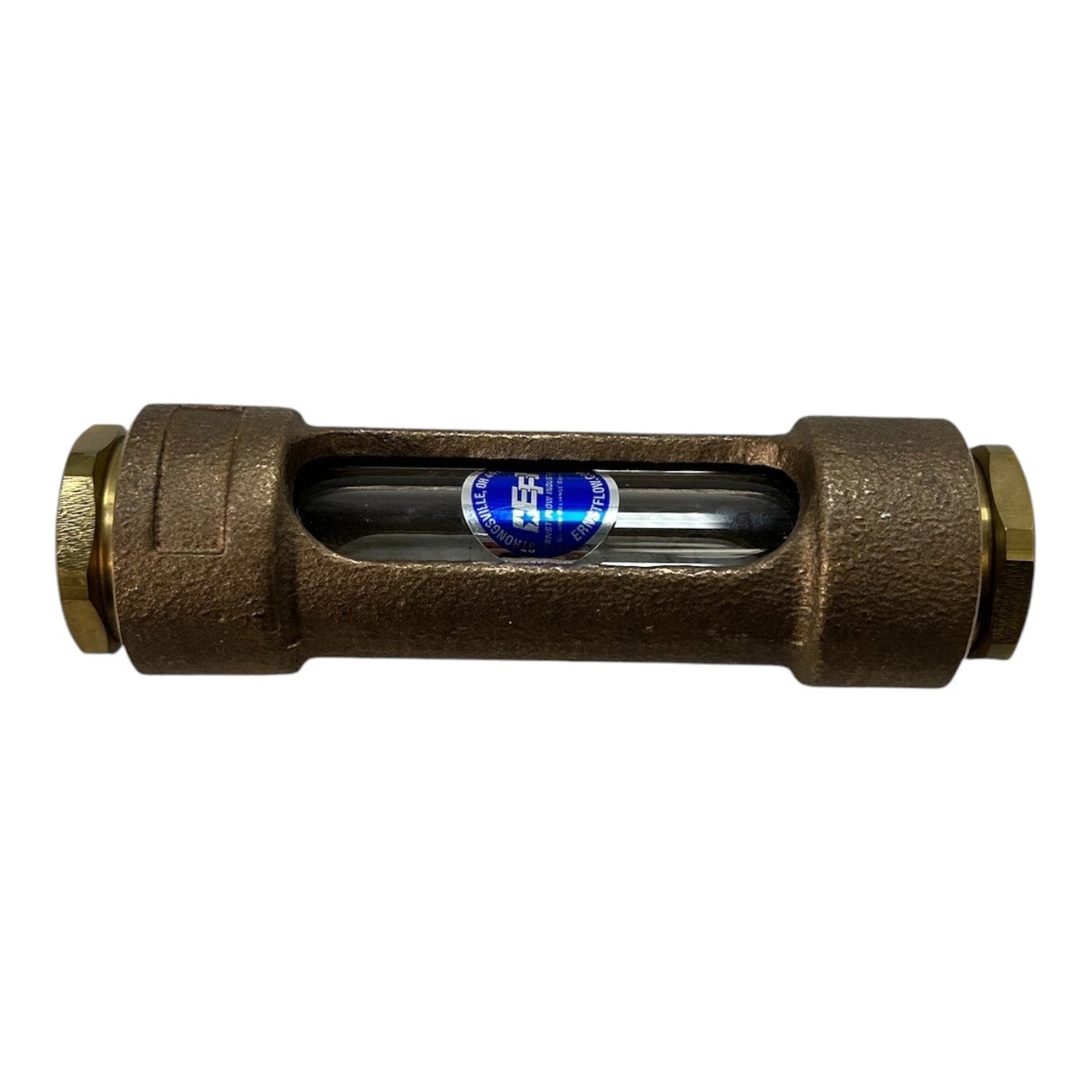 Heavy Duty Armoured Cylinder Sight Flow Indicator 6'' - 3/4''