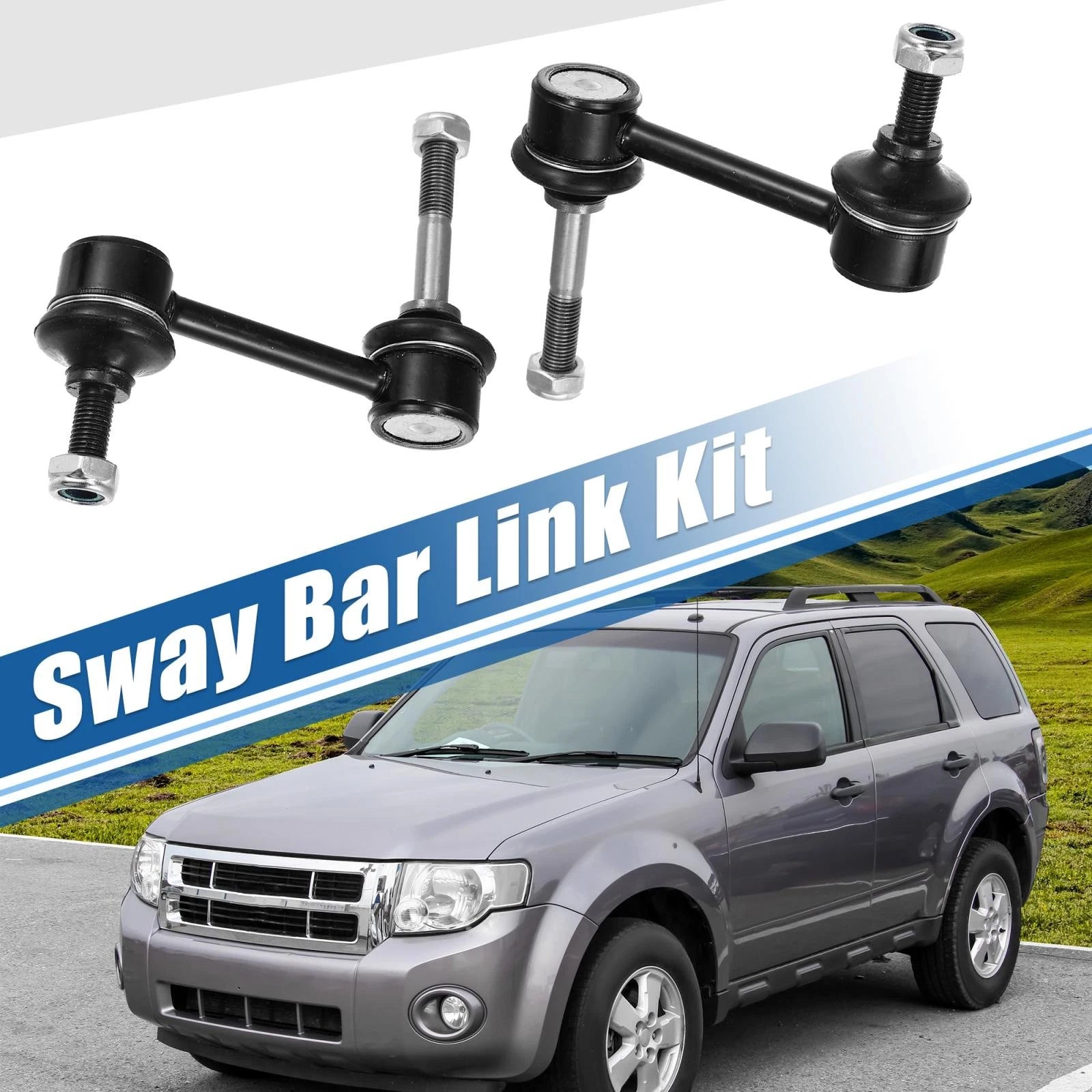 2PC Rear Sway Bar Links Replacement for Ford Mercury Mazda (1996–2008)