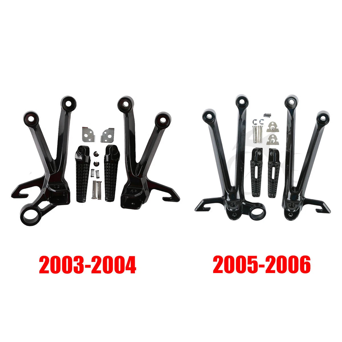 Rear Footrest Footpegs Bracket for Suzuki GSXR1000 (2003–2006)