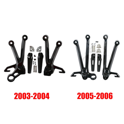 Rear Footrest Footpegs Bracket for Suzuki GSXR1000 (2003–2006)