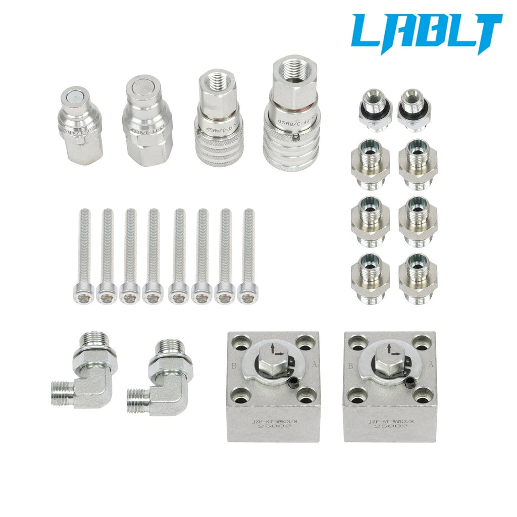 3X Diverter Valve Kit for 1-2 Ton Mini Excavator