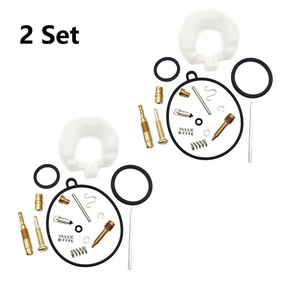 2X Carburetor Rebuild Repair Kit for Honda XR70R (2000–2003) CRF70F (2004–2005)