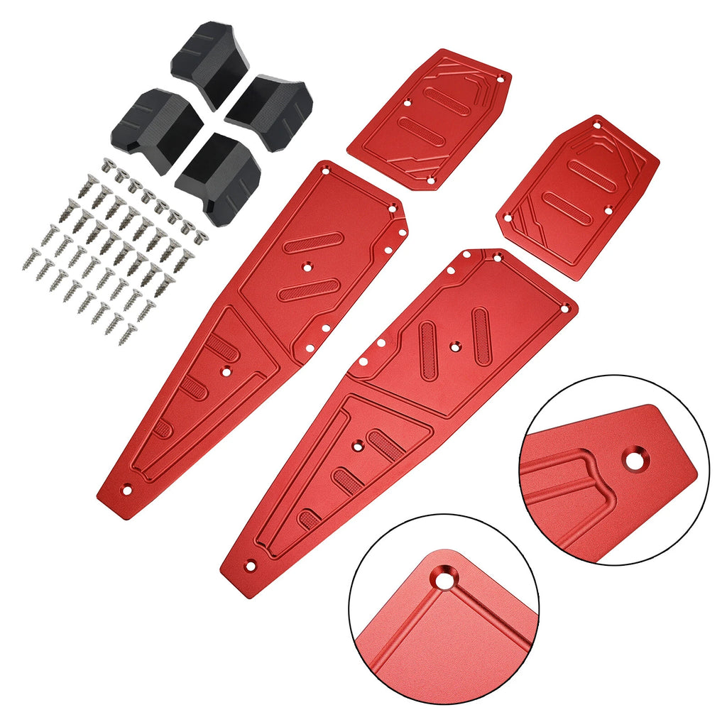 Footboard Foot Rest Pad Peg Plate for Aprilia SR GT200 SR GT125 (2022–2023)