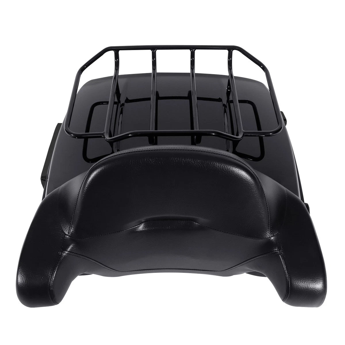 2X Trunk Luggage Backrest Mounting Rack for Harley Fatboy (2008–2017)