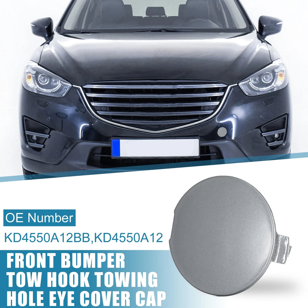 Front Bumper Tow Hook Hole Eye Cover for Mazda CX-5 (2013–2016)