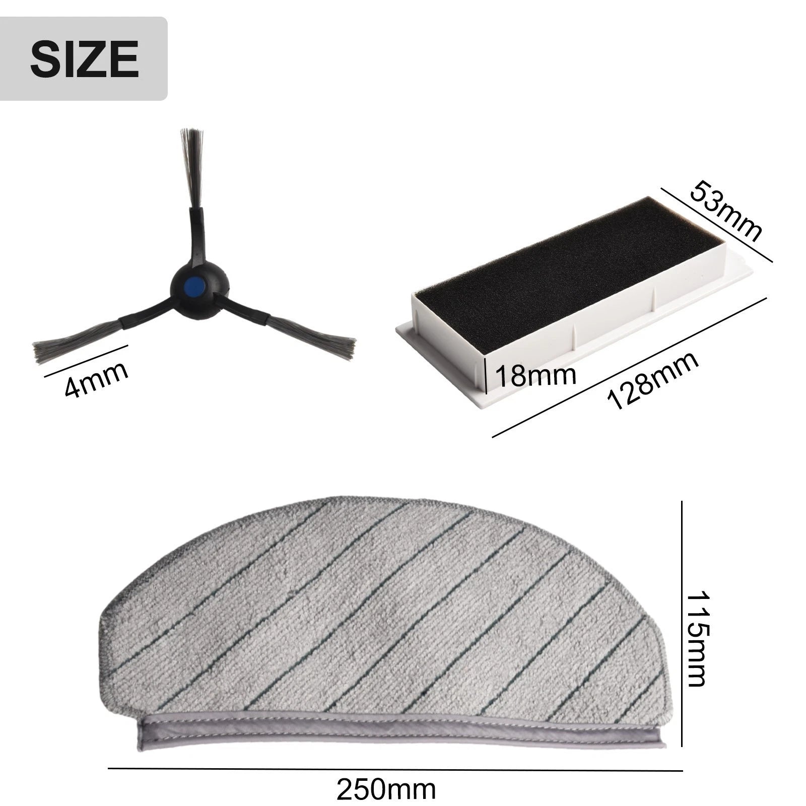 Replacement Kit for ECOVACS DEEBOT N20/N20 PLUS (2023–2023)