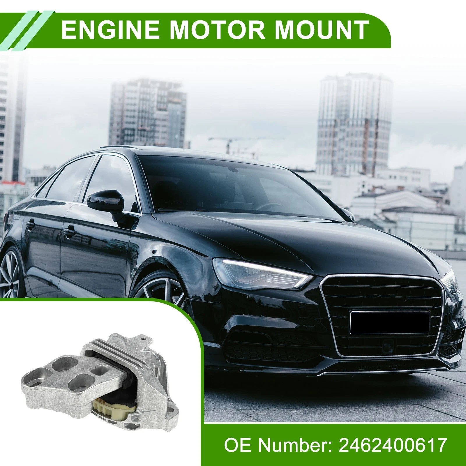 Engine Motor Mount Replacement for Mercedes Benz GLA200 X156 (2015–2019)