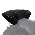 Matt Black Low Profile Trunk with Backrest Pad for Indian Roadmaster (2015–2025)