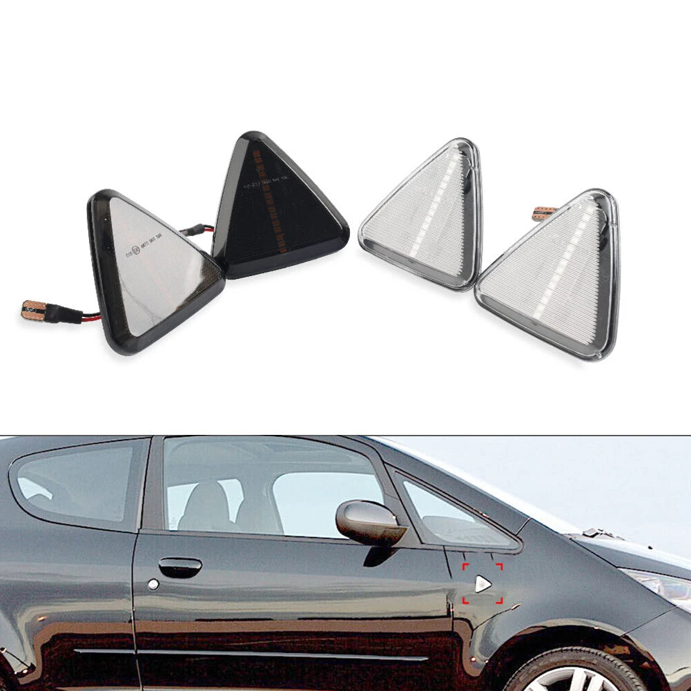 Sequential LED Front Fender Side Marker Lights for Mitsubishi Colt CZC CZ3 (2004–2012)