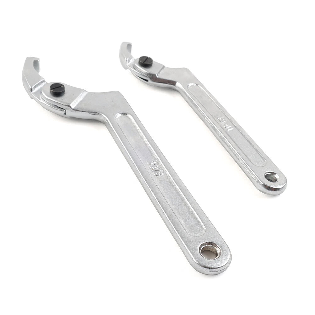 Adjustable Shock Absorber C Clamp Spanner Hook Wrench for Motorcycle ATV