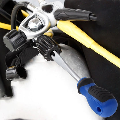 Double Head Design Scubas Diving Cylinder Wrench for Improved Handling