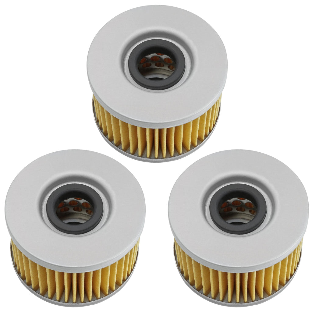 Oil Filter 3 Pack Replacement for Honda CB450DXK CB450Sg (2006–2020)
