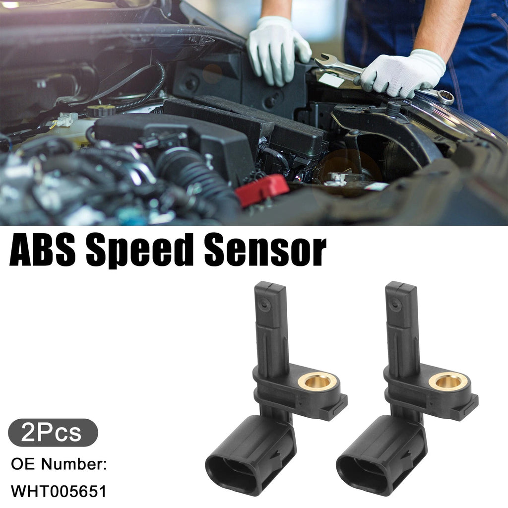 2pc Front Left Right ABS Sensor Replacement for Volkswagen Touareg (2011–2016)
