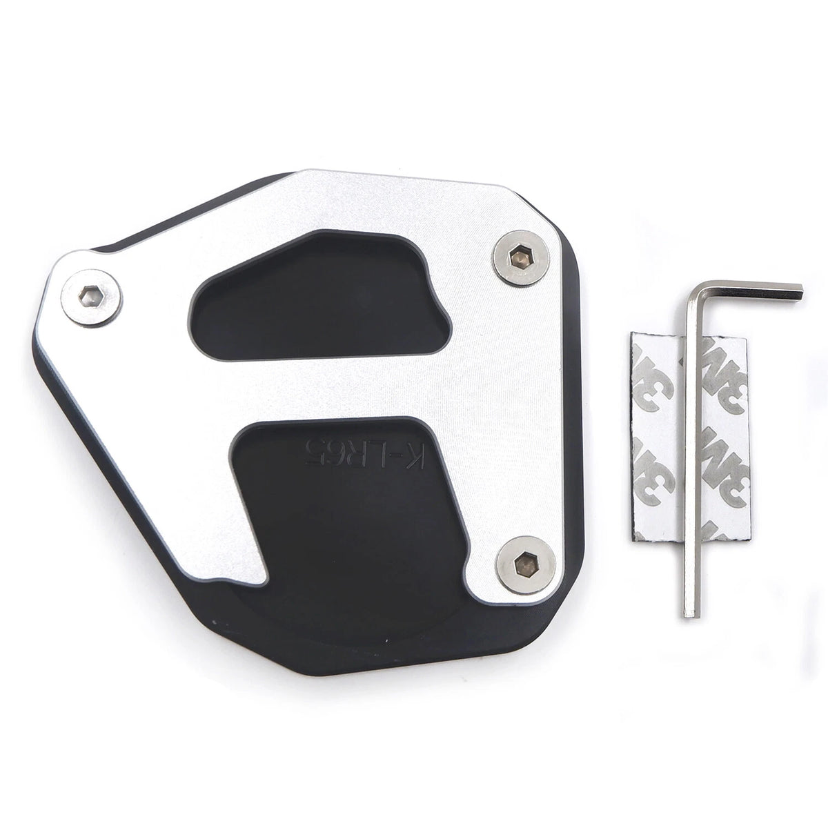 CNC Side Stand Foot Kickstand Extend Pad for Kawasaki KLR650 (2008–2019)