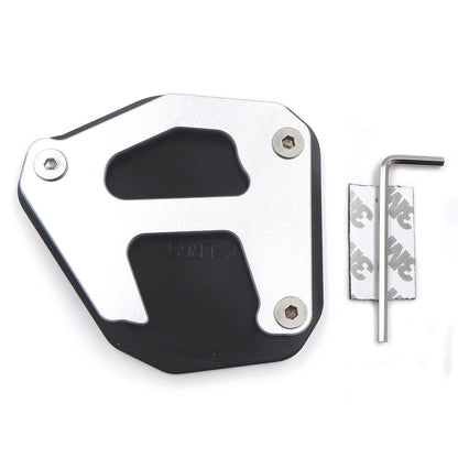CNC Side Stand Foot Kickstand Extend Pad for Kawasaki KLR650 (2008–2019)