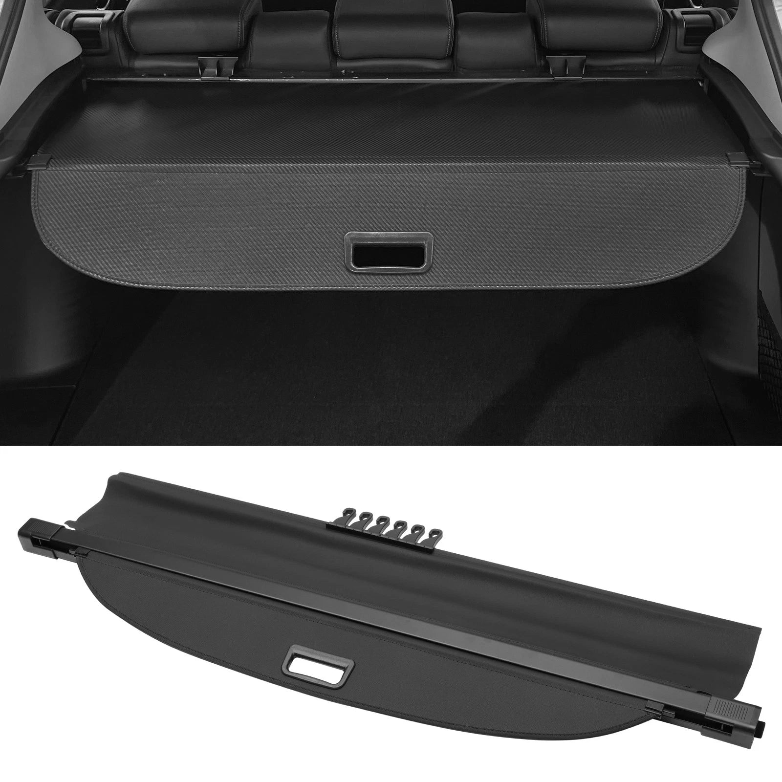 Retractable Cargo Cover Replacement for Chevrolet Equinox (2010–2017) Black