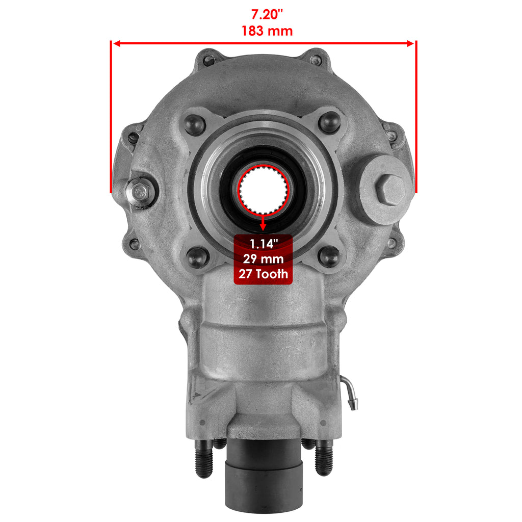 Rear Differential Gearcase for Honda (2008–2014)