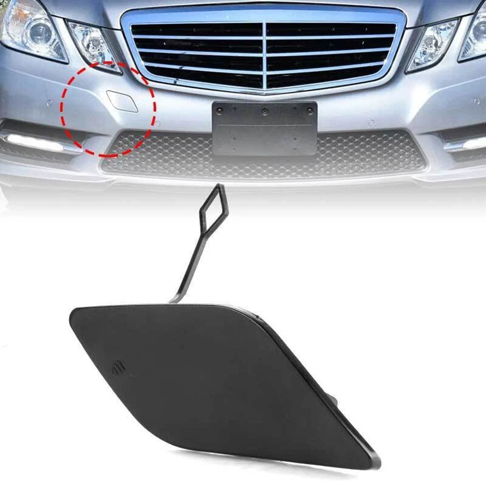 Tow Hook Cover Cap for Mercedes W212 E Class (2008–2013) Black
