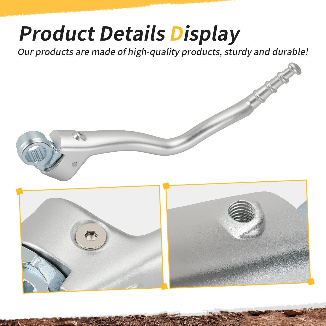Kick Start Starter Lever for Suzuki RM250 (2001–2008) 26300-37F20 26300-37F21