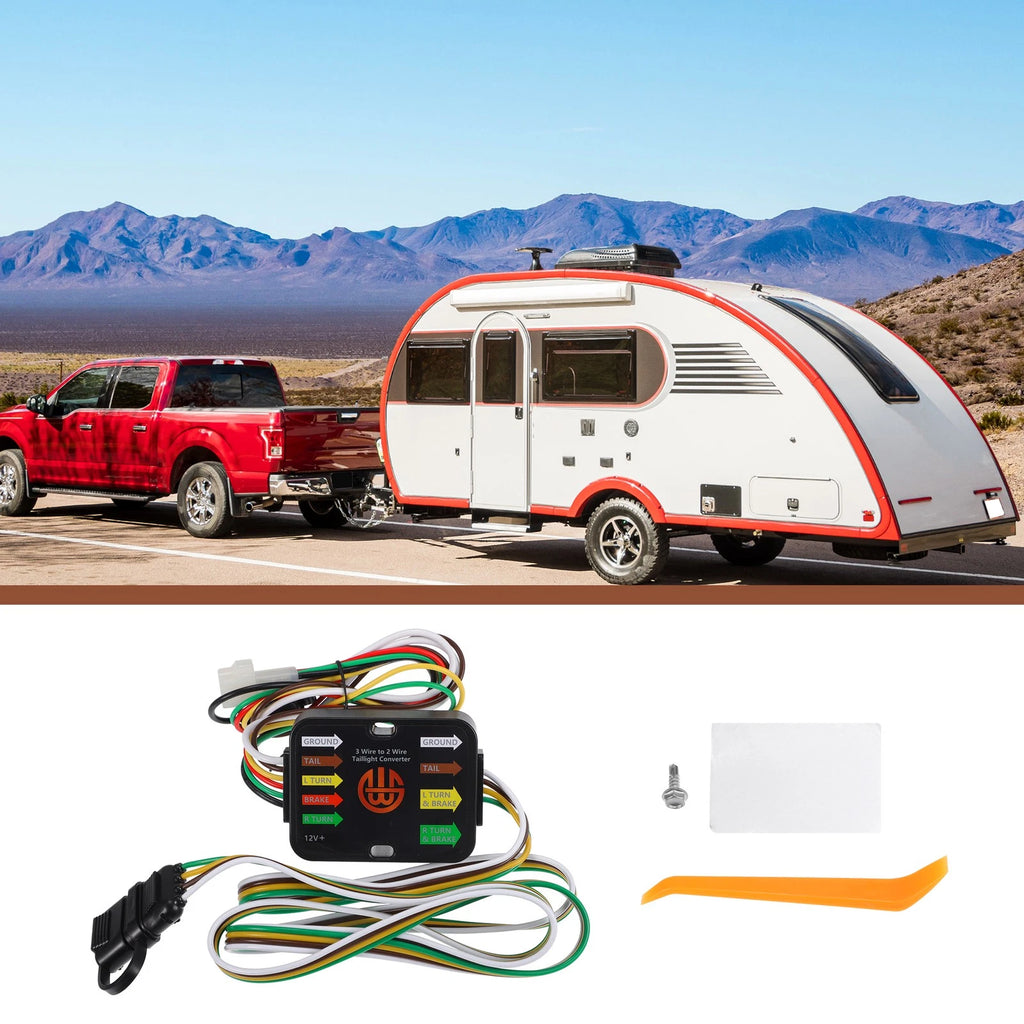 Trailer Wiring Harness 4 Pin Replacement Set for Subaru Forester (2014–2018)